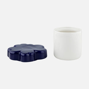 Posoda s pokrovom Unikko 60th Anniversary Collectible modra Marimekko