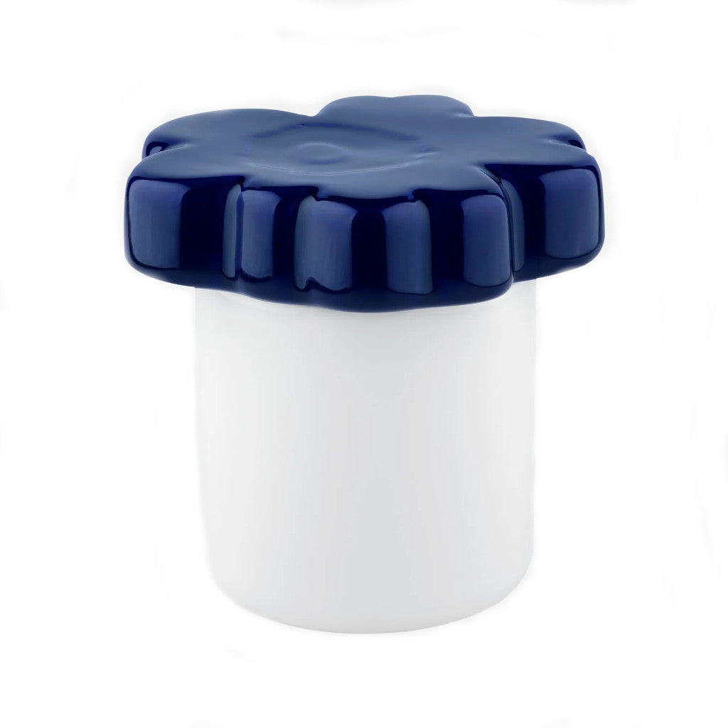 Posoda s pokrovom Unikko 60th Anniversary Collectible modra Marimekko