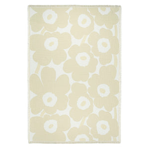 Bombažna žakard odeja / pregrinjalo Unikko 150 x 220 cm Marimekko