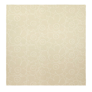 Bombažno posteljno pregrinjalo Piirto Unikko 260 x 260 cm Marimekko