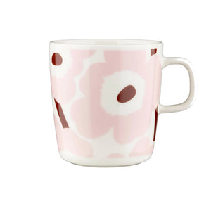 Skodelica 4 dl Oiva Unikko roza Marimekko