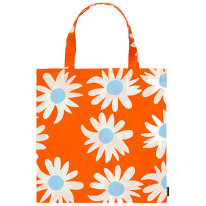 Bombažna torba / nakupovalna vreča Raakstaa ei rakasta oranžna Marimekko