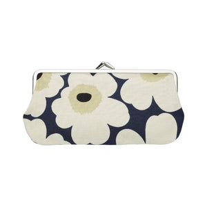 Etui / denarnica Silmälasi Kukkaro Mini Unikko temno modra, bež Marimekko