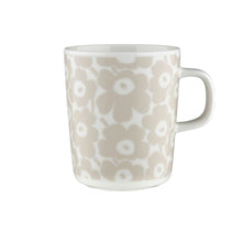 Naložite sliko v pregledovalnik galerije, Skodelica 2,5 dl Pikkuinen Oiva Unikko bež Marimekko

