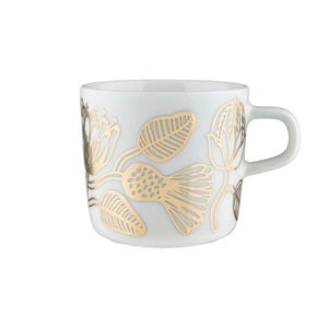 Skodelica 2 dl Oiva Tiara zlata Marimekko