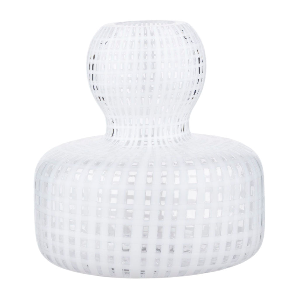 Vaza FLOWER Filigree bela Marimekko