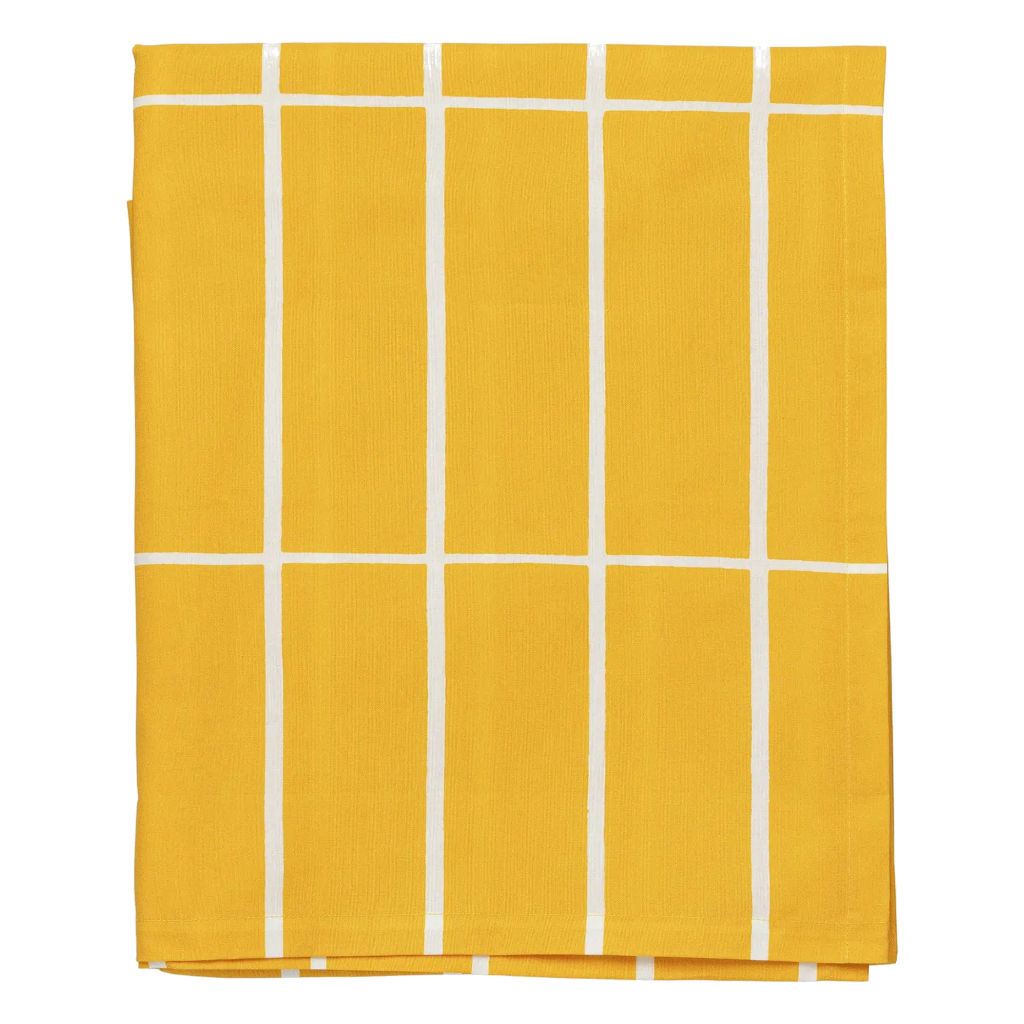Prt Tiiliskivi rumen 135 x 245 cm organski bombaž Marimekko