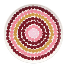 Naložite sliko v pregledovalnik galerije, Krožnik 20 cm Oiva  Siirtolapuutarha Räsymatto roza Marimekko
