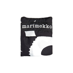 Nakupovalna vrečka za večkratno uporabo Smartbag Unikko črna Marimekko