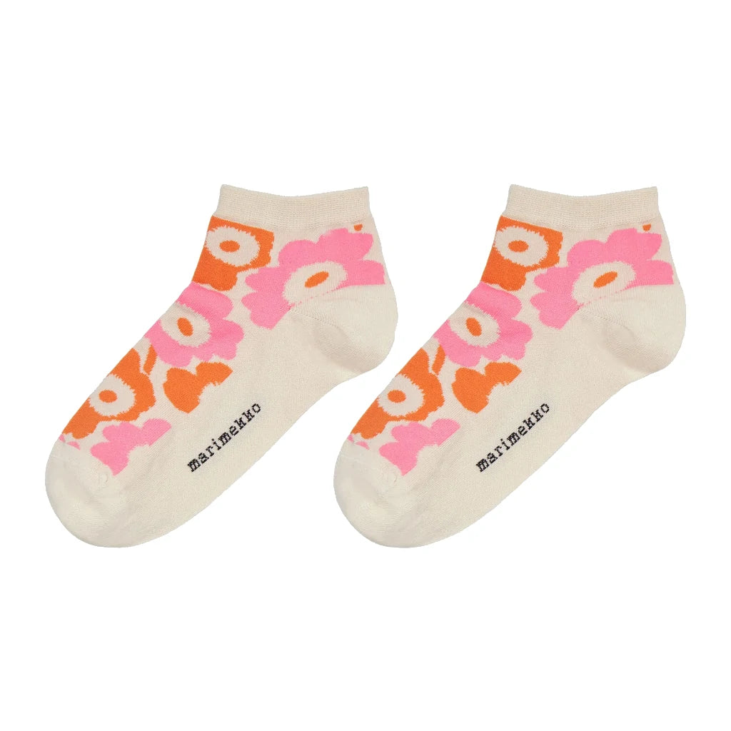 Nogavice RASU Unikko beige Marimekko