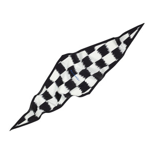 Bombažna ruta Aiempi Jäkälä črna Marimekko