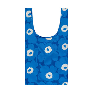 Nakupovalna vrečka za večkratno uporabo Smartbag Unikko modra Marimekko