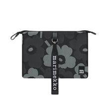 Naložite sliko v pregledovalnik galerije, Etui za prenosnik 13&quot; Unikko siv, črn Marimekko
