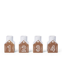 Naložite sliko v pregledovalnik galerije, Keramičen adventni svečnik Gingerbread Kähler
