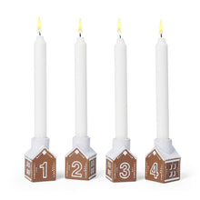 Naložite sliko v pregledovalnik galerije, Keramičen adventni svečnik Gingerbread Kähler
