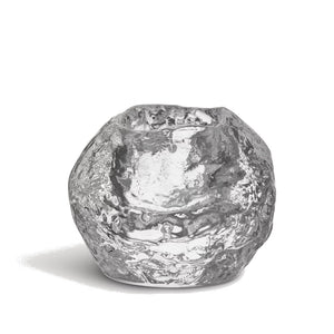 Svečnik za čajno svečko SNOWBALL srednji 70mm Kosta Boda