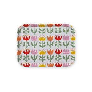 Lesen pladenj TULIP rdeč 27 x 20 cm Bengt & Lotta