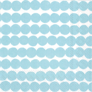 Papirnati prtički Räsymatto svetlo modra 33x33 cm Marimekko