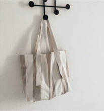Naložite sliko v pregledovalnik galerije, Bombažna nakupovalna torba TOTE BAG STRIPES ooh noo

