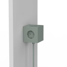 Naložite sliko v pregledovalnik galerije, Električni razdelilec SQUARE 1 USB zelen AVOLT
