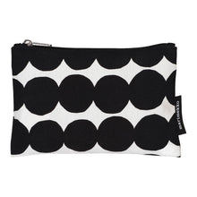 Naložite sliko v pregledovalnik galerije, Kozmetična torbica Kaika Räsymatto črna Marimekko
