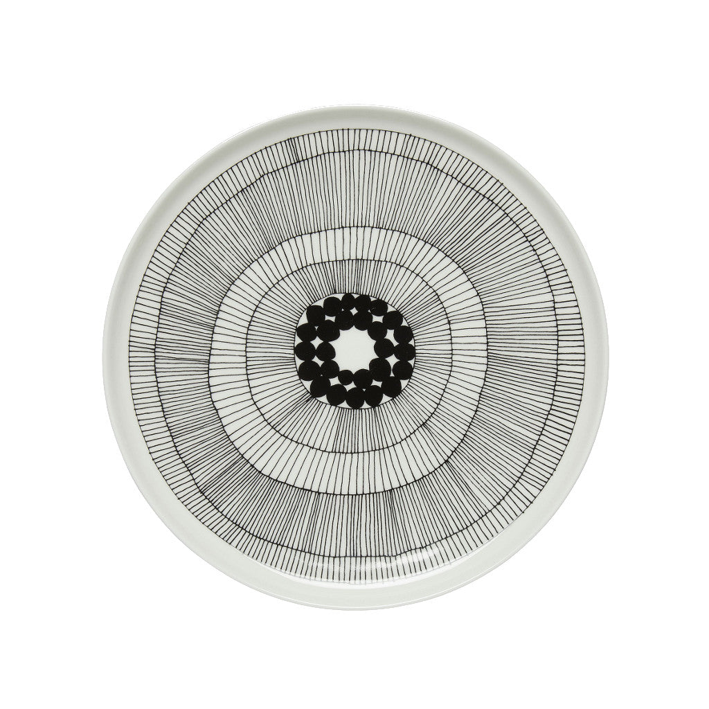 Krožnik 25 cm Oiva - Siirtolapuutarha  Marimekko