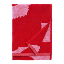 Naložite sliko v pregledovalnik galerije, Mala brisača za roke Unikko rdeča Marimekko

