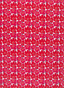 Potiskano bombažno blago Mini Unikko Marimekko