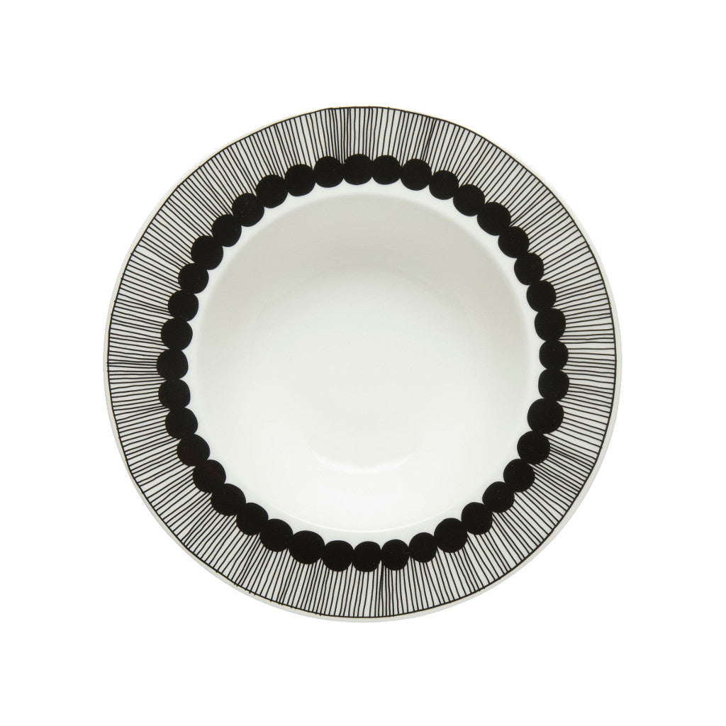 Krožnik globok 20 cm Oiva - Siirtolapuutarha  Marimekko