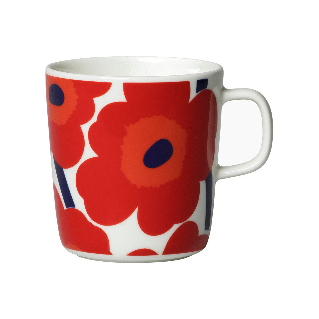 Skodelica 4 dl Oiva - Unikko rdeča Marimekko