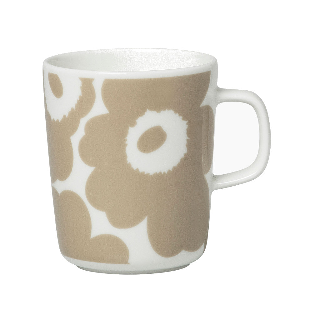 Skodelica 2,5 dl Oiva - Unikko beige Marimekko