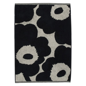 Brisača za roke in obraz Unikko temno modra Marimekko