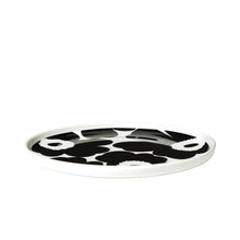 Naložite sliko v pregledovalnik galerije, Krožnik 20 cm Oiva - Unikko črn Marimekko
