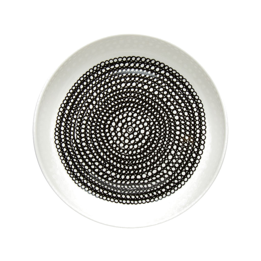Globok krožnik 20,5 cm Oiva - Siirtolapuutarha Räsymatto Marimekko