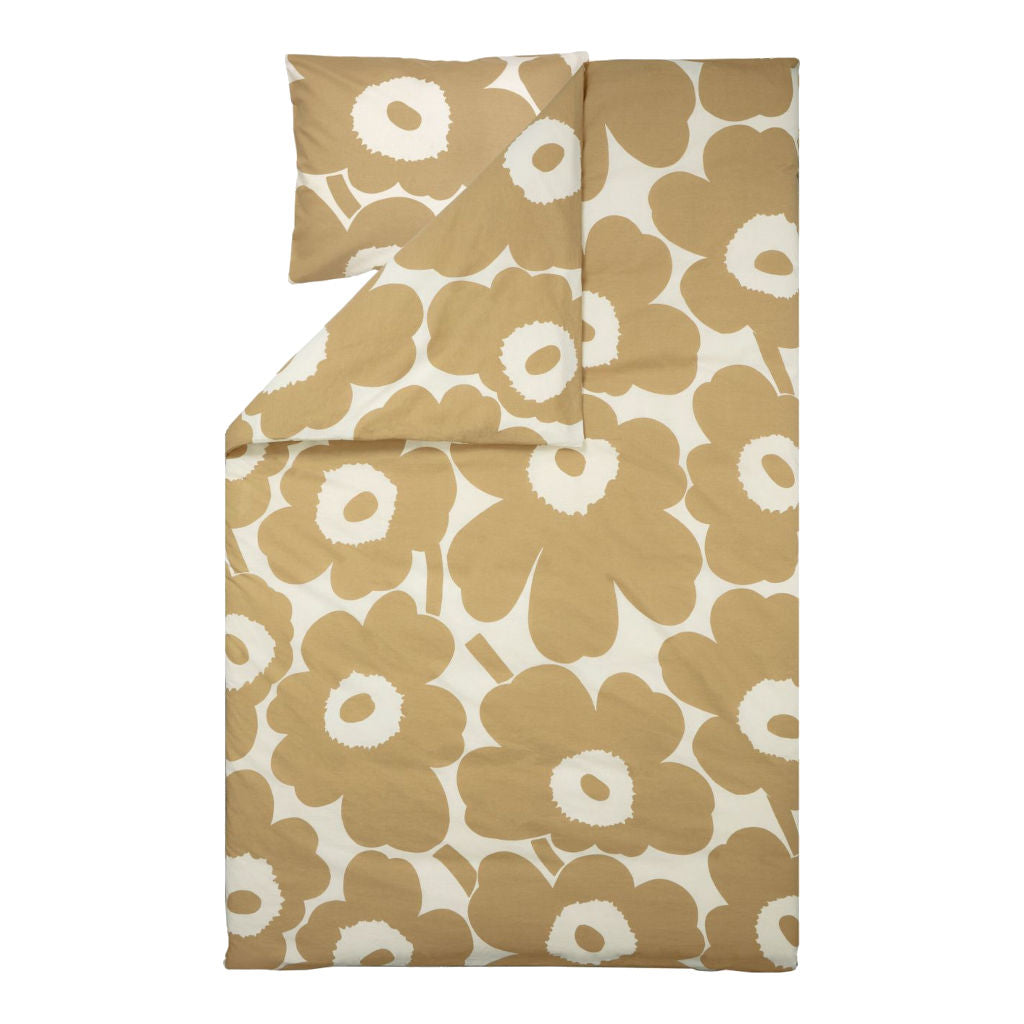 Prevleka za odejo Unikko 135/140 x 200 cm bež Marimekko