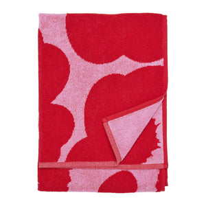 Brisača za roke in obraz Unikko rdeča Marimekko