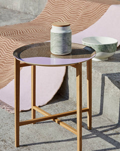 Leseno stojalo za klubsko mizico s pladnjem premera 46cm Marimekko