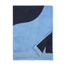 Naložite sliko v pregledovalnik galerije, Kopalna brisača Seireeni 70x150 cm modra Marimekko
