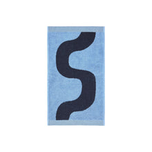 Naložite sliko v pregledovalnik galerije, Mala brisačka za roke Seireeni 30x50 cm modra Marimekko
