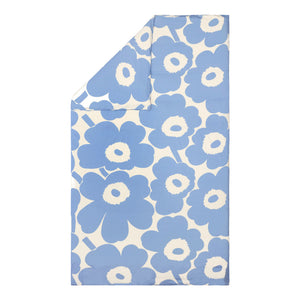 Prevleka za odejo Unikko 135/140 x 200 cm svetlo modra Marimekko