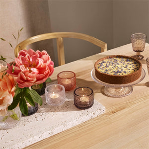 Svečnik za čajno svečo Kastehelmi 64mm lan Iittala