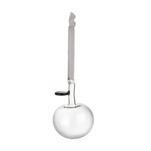 Set 3 okraskov steklena jabolka prosojna Iittala