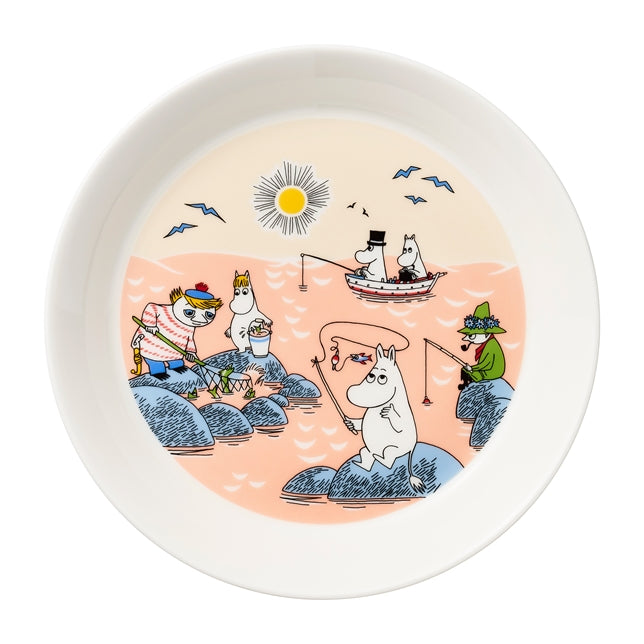Krožnik Moomin Fishing 19cm MOOMINbyARABIA