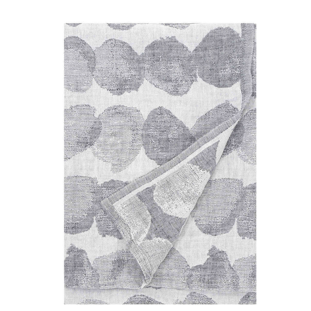 Lanena kopalna brisača SADE siva 95 x 180 cm Lapuan Kankurit