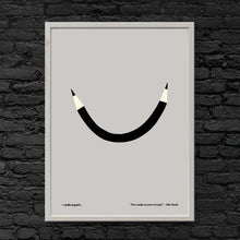 Naložite sliko v pregledovalnik galerije, Print Put a Smile on Your Everyday 50 x 70 cm Olle Eksell
