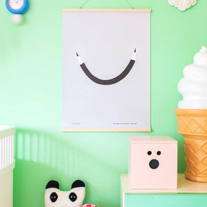 Print Put a Smile on Your Everyday 50 x 70 cm Olle Eksell