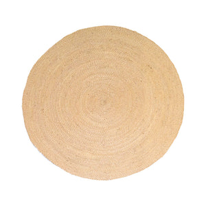 Okrogla preproga iz jute Natur beige Finarte