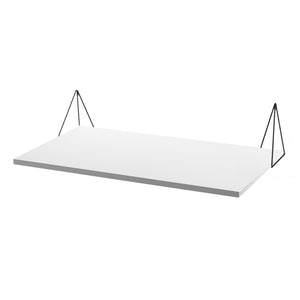 Stenska delovna miza za Pythagoras sistem bela Maze Interior